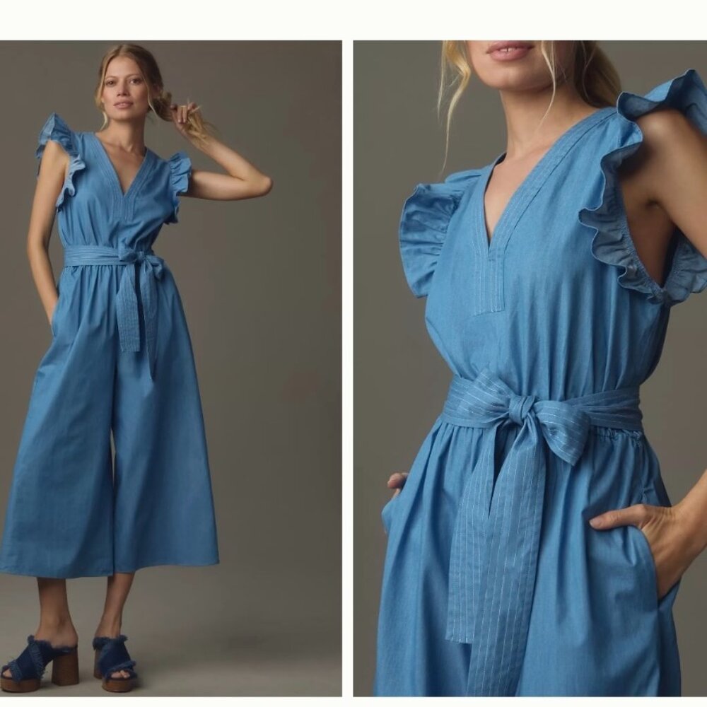 Anthropologie Hutch The Journi Jumpsuit